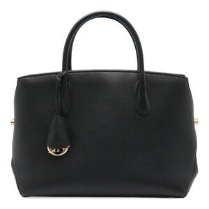 DIOR Black Leather Tote Bag